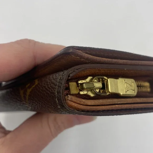 💯 AUTH. Louis Vuitton monogram Porte monnaie tresor wallet - Picture 16 of 16